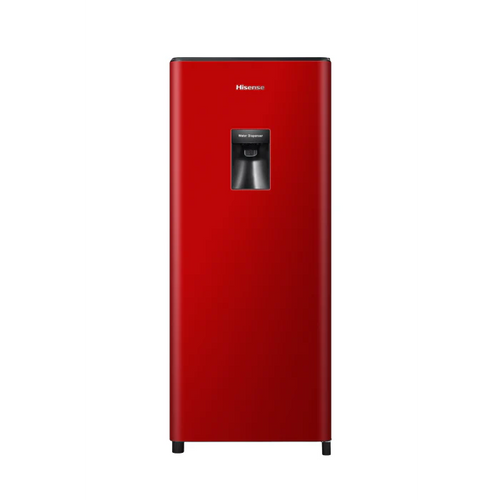 Hisense 177L Single Door Fridge Water Dispenser H235RRE-WD Red